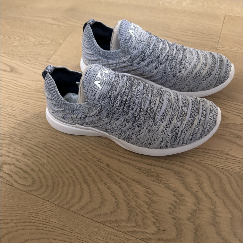 APL Grey Knit Sneakers